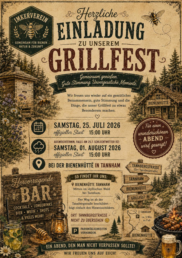 Grillfest 2026 des Köstendorfer Imkervereins