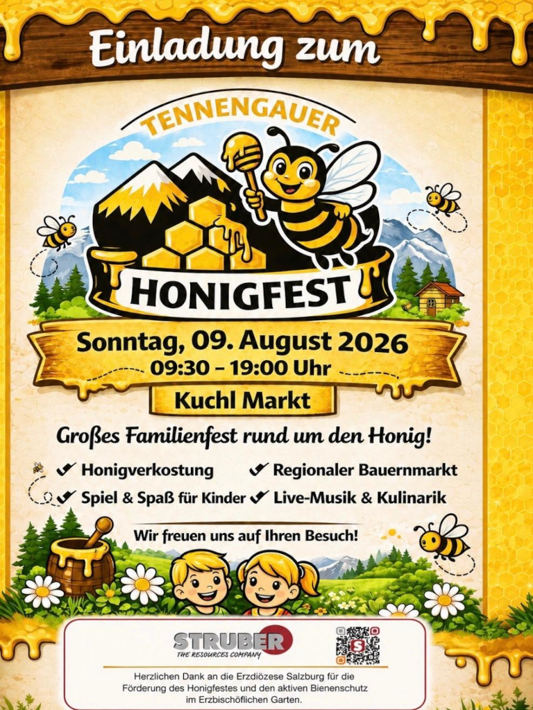Tennengauer Honigfest 2026